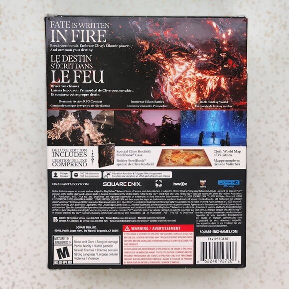 PS5 Final Fantasy XVI Deluxe Edition Set - Picture 2 of 8